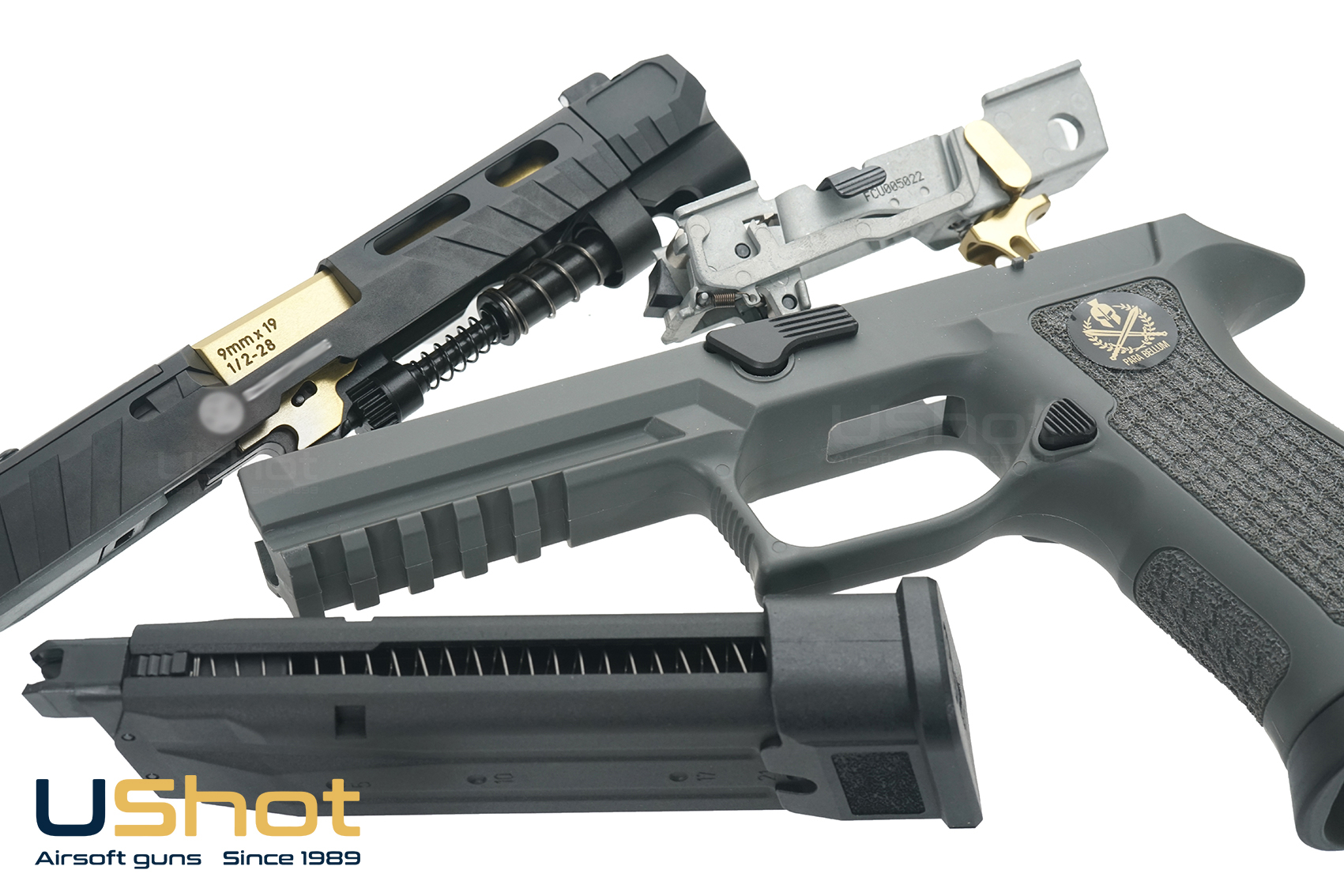 ParaBellum - P320 SPECTRE COMP GBB手槍 鋁滑套 抑制器